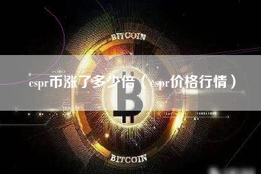 cspr币涨了多少倍（cspr价格行情）