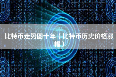 比特币走势图十年（比特币历史价格涨幅）