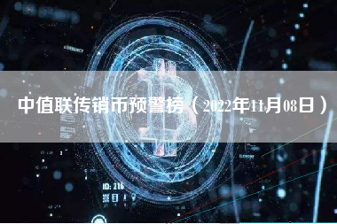 中值联传销币预警榜（2022年11月08日）