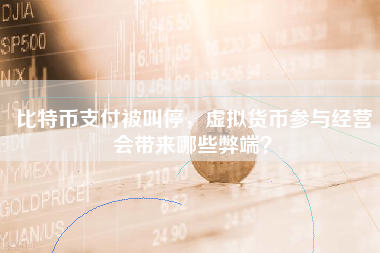比特币支付被叫停，虚拟货币参与经营会带来哪些弊端？