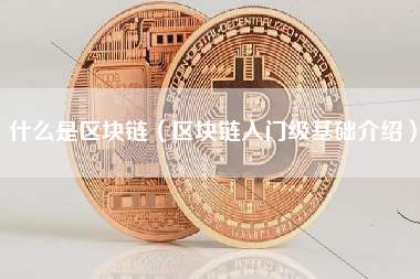 什么是区块链（区块链入门级基础介绍）