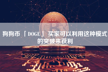 狗狗币 「DOGE」 买家可以利用这种模式的突破来获利