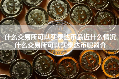 什么交易所可以买泰达币最近什么情况什么交易所可以买泰达币呢简介