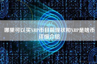 哪里可以买XRP币目前现状和XRP是啥币详细介绍