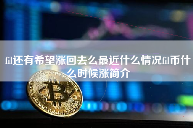 fil还有希望涨回去么最近什么情况fil币什么时候涨简介 火币公告