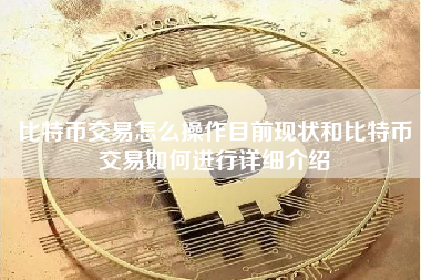比特币交易怎么操作目前现状和比特币交易如何进行详细介绍