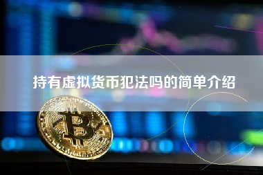 持有虚拟货币犯法吗的简单介绍