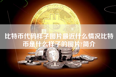 比特币代码样子图片最近什么情况比特币是什么样子的图片?简介 火币公告