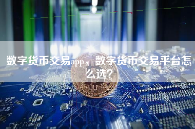 数字货币交易app，数字货币交易平台怎么选？
