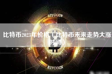 比特币2023年价格（比特币未来走势大涨时间）