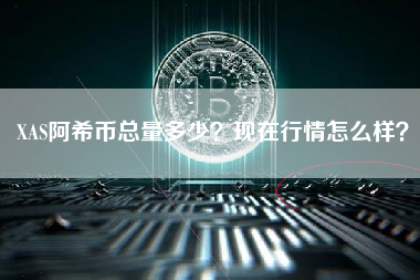 XAS阿希币总量多少？现在行情怎么样？