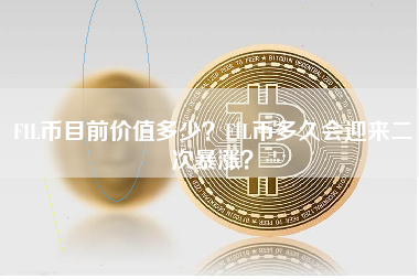FIL币目前价值多少？FIL币多久会迎来二次暴涨？