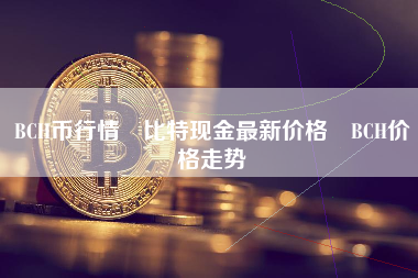 BCH币行情 比特现金最新价格 BCH价格走势