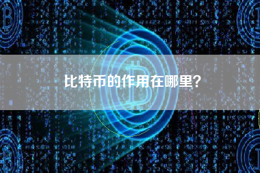 比特币的作用在哪里？