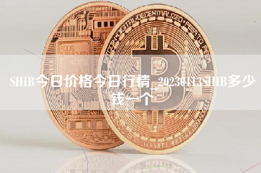SHIB今日价格今日行情_20230113SHIB多少钱一个