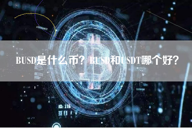 BUSD是什么币？BUSD和USDT哪个好？