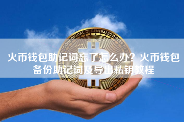 火币钱包助记词忘了怎么办？火币钱包备份助记词及导出私钥教程