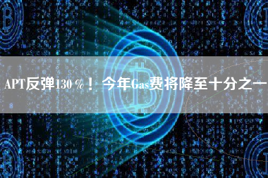 APT反弹130％！今年Gas费将降至十分之一