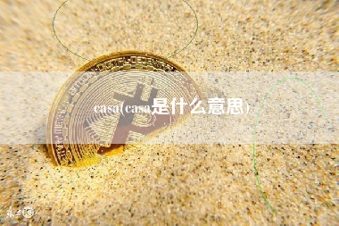 casa(casa是什么意思)