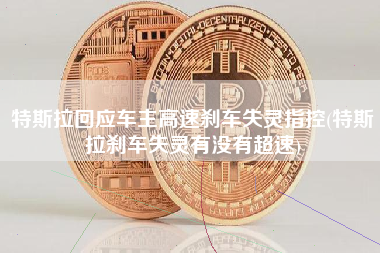 特斯拉回应车主高速刹车失灵指控(特斯拉刹车失灵有没有超速)