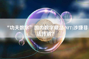 “功夫数字”国内数字藏品(NFT)涉嫌非法传销？