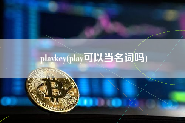 playkey(play可以当名词吗)
