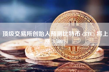 顶级交易所创始人预测比特币 (BTC) 将上涨 3,500%