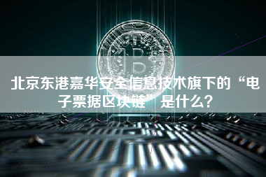 北京东港嘉华安全信息技术旗下的“电子票据区块链”是什么？