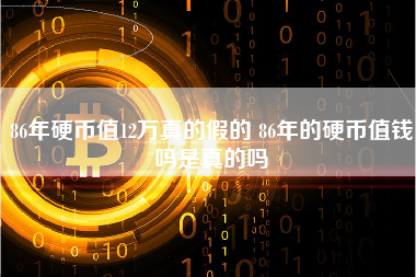 86年硬币值12万真的假的 86年的硬币值钱吗是真的吗