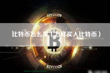 比特币怎么买（怎样买入比特币）